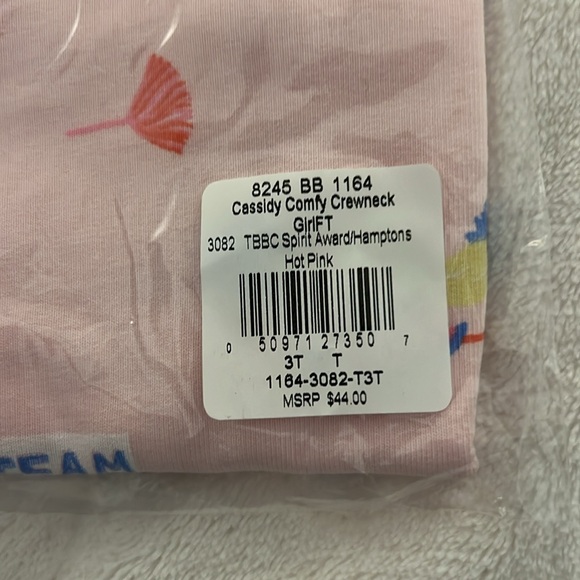 Beaufort Bonnet Cassidy Crewneck Girl Size 3T - Picture 2 of 3